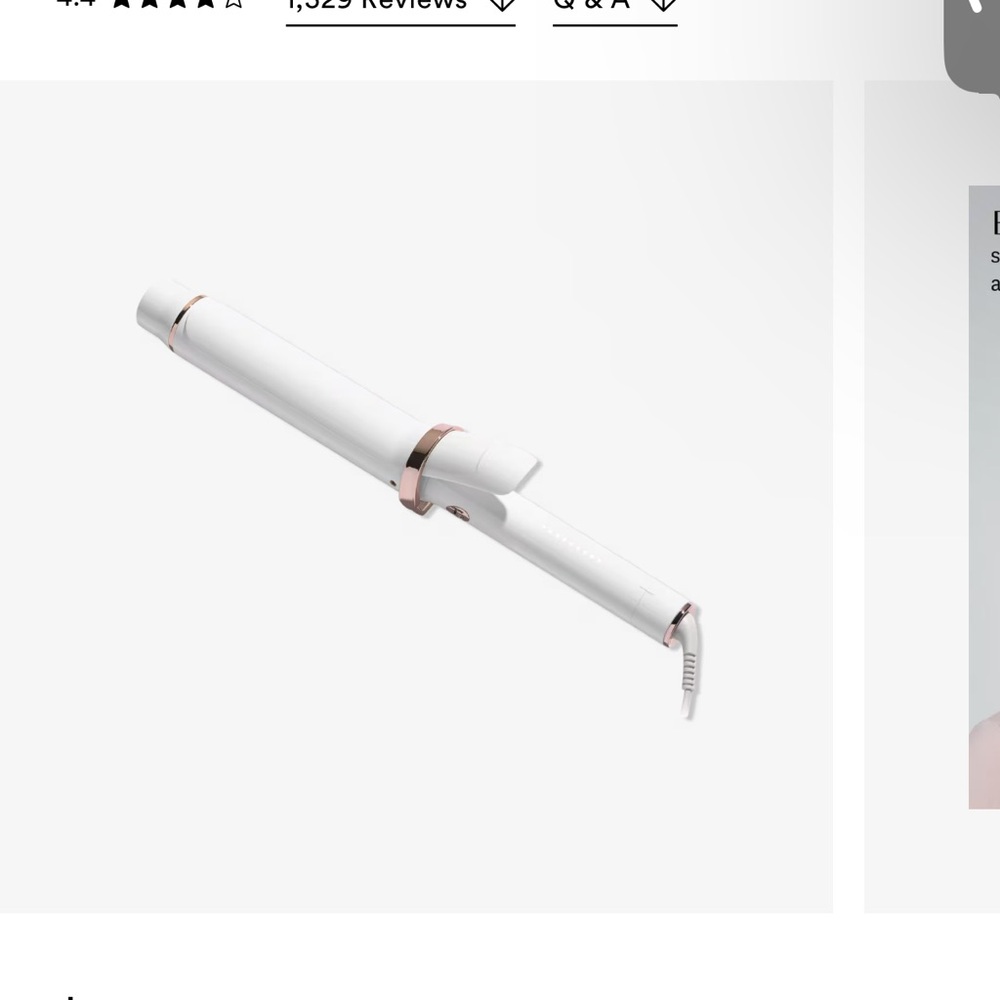 T3 SinglePass Curl X Ceramic Barrel Curling Iron